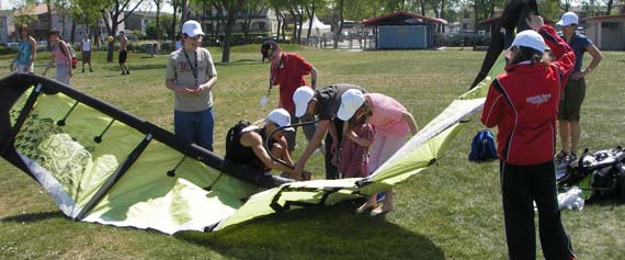 ‘Adventure-day’ for the SOS-Kinderdorf @ Surfworldcup in Austria