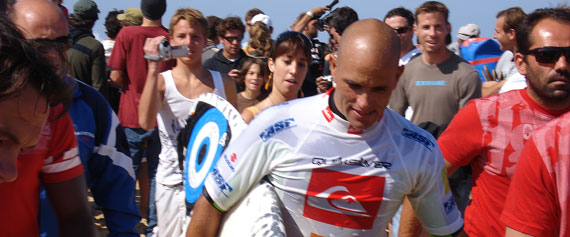 Sl8er live @ Quiksilver Pro France !