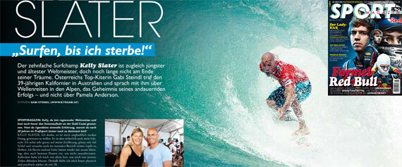 My interview with Kelly Slater !