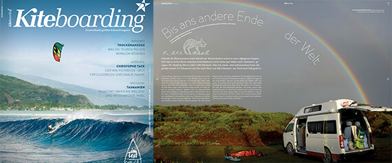 Mega Feature in Kiteboarding.eu