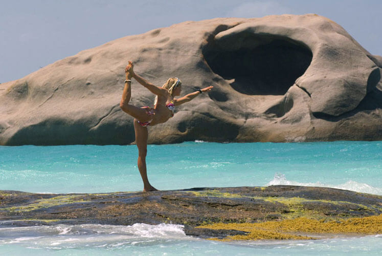 yoga in paradise