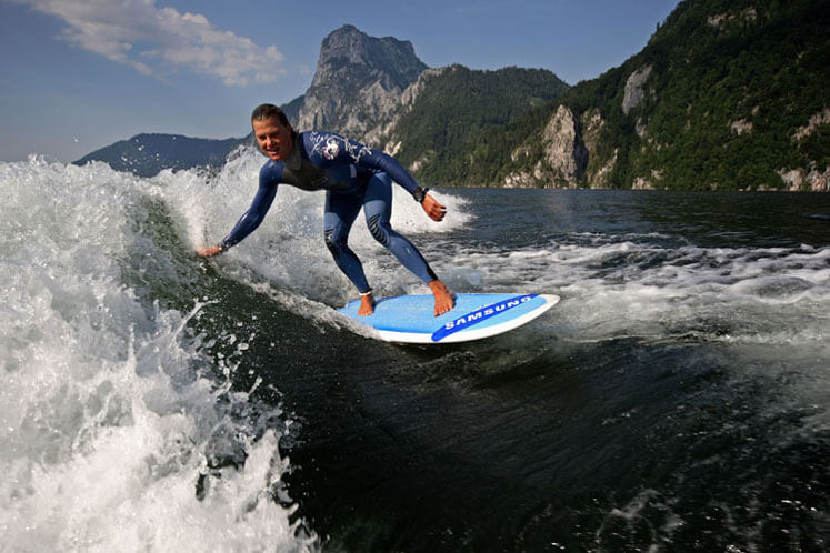 surf’s up in Austria