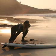 my ideal breakfast:  surfing @ sunrise