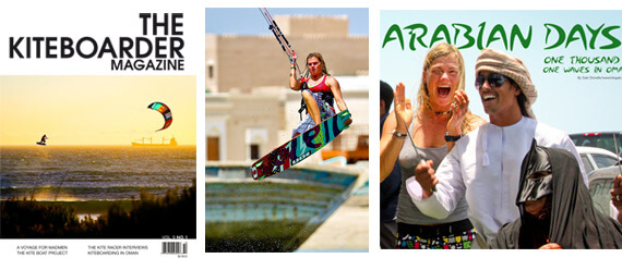 10 pages in The Kiteboarder mag!